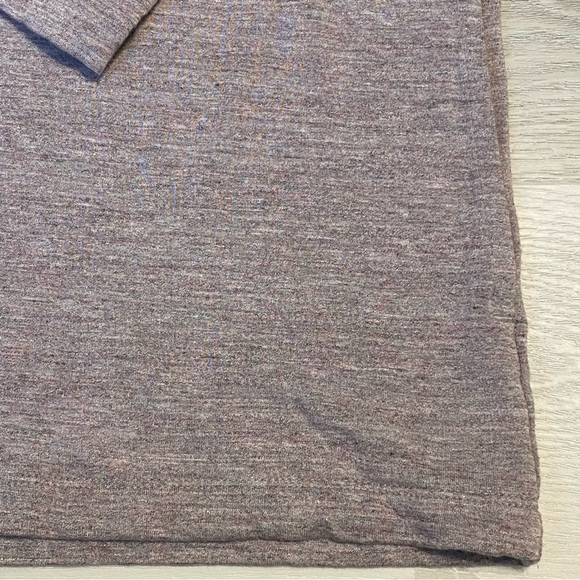 J. Jill Pure Jill Fleece Lined Lavender Tunic Top w/Pockets, Size Medium - Picture 4 of 11